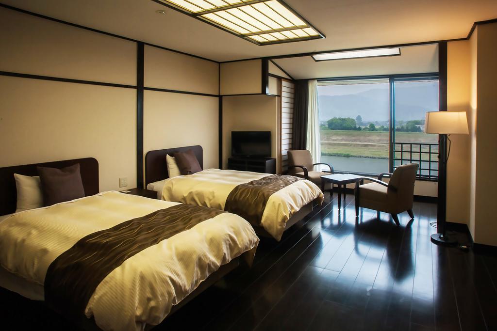 Harazuru Onsen Hanamizuki Fukuoka 朝仓 客房 照片
